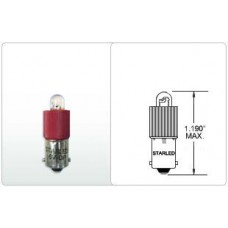 T-3 1/4 RIBBED MINIATURE BAYONET 116 (DOME LED)